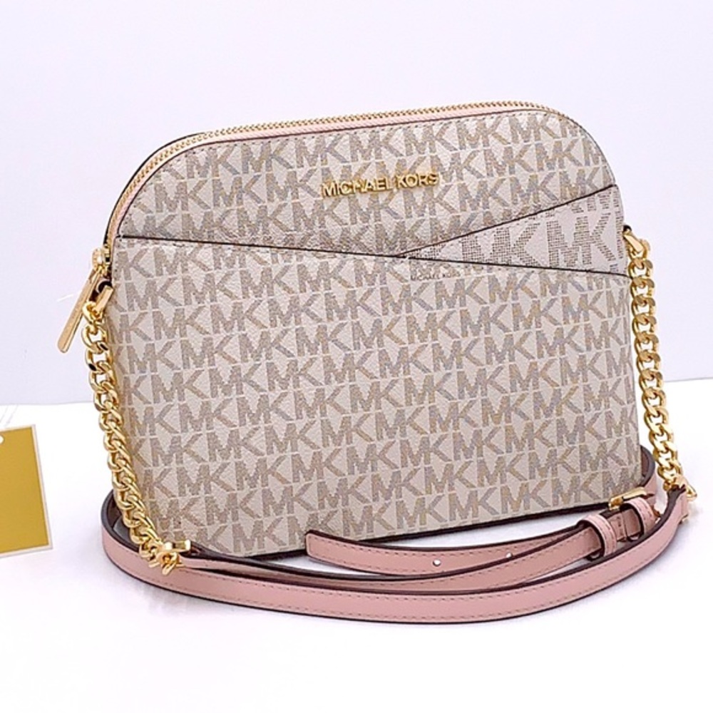 MICHAEL KORS
Jet Set Travel Medium Logo Dome Crossbody Bag - Picture 1 of 16